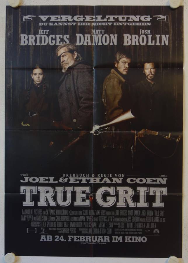 True Grit original release german movie poster